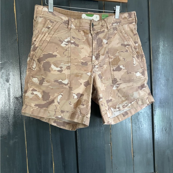 Anthropologie Desert Camo Cargo Shorts sz 30 - Picture 3 of 5